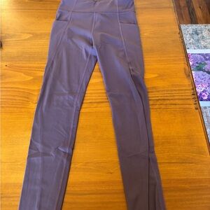 Athleta Girl Lavender Leggings